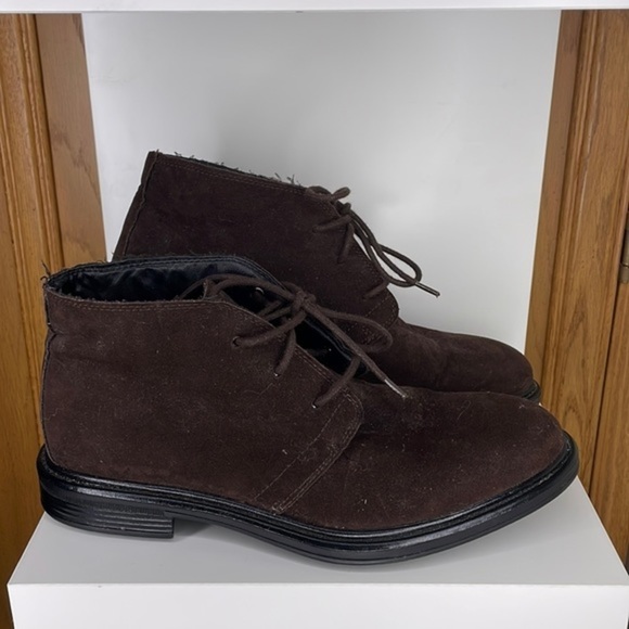 ALFANI Brown Lace-Up fashion Boots - 7M